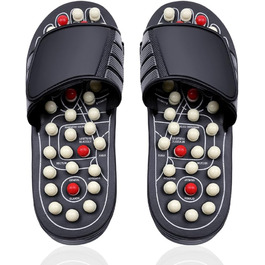 Масажні тапочки для ніг ACWOO - масажер для стоп, для чоловіків та жінок, розмір 42-43, для покращення кровообігу та полегшення болю при п'яткової шпори та планарної фасціїті.