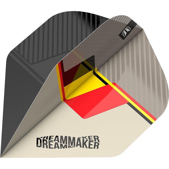 Дротики Target Dimitri Van den Bergh Dream Maker G1 90% вольфрамові, Swiss Point, стілдарти 23 г, пісочний, чорний, жовтий, червоний