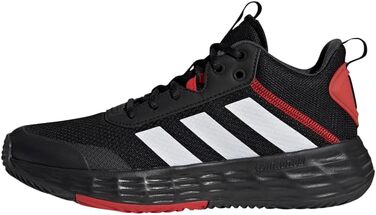 Кросівки Adidas Ownthegame для чоловіків, чорний/білий/карбоновий, 43 1/3 EU