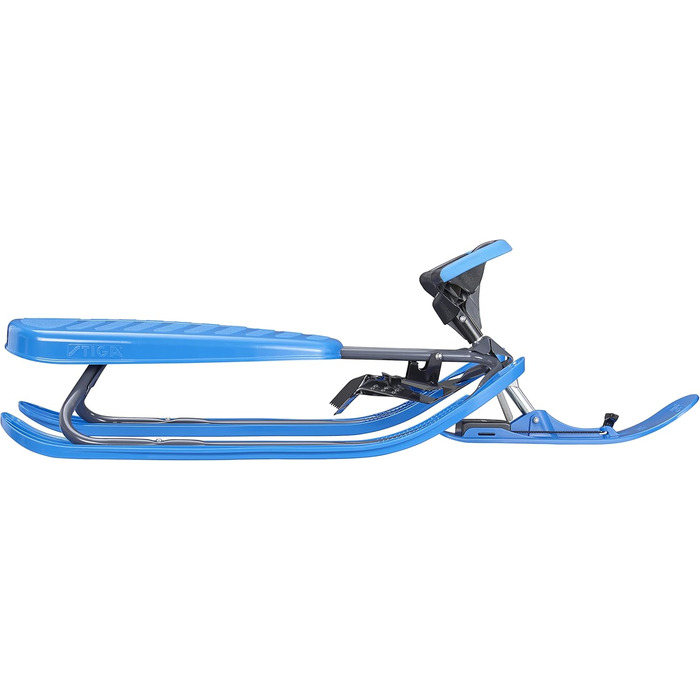 Санки STIGA Snowracer Curve з кермом для дітей від 7 років, багатоколірні