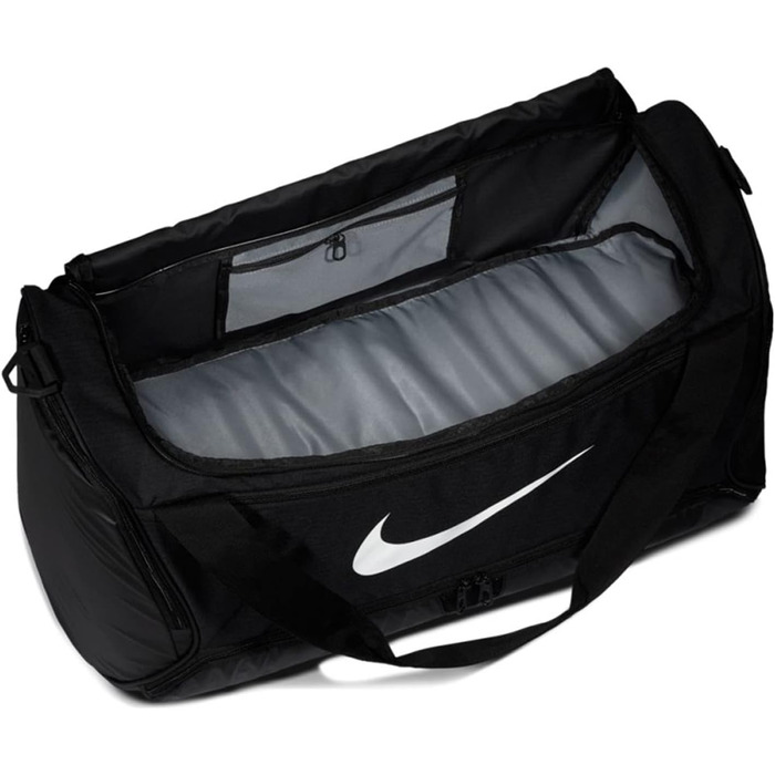 Спортивна сумка Nike Brasilia Medium, чорна, 64x30x30 см
