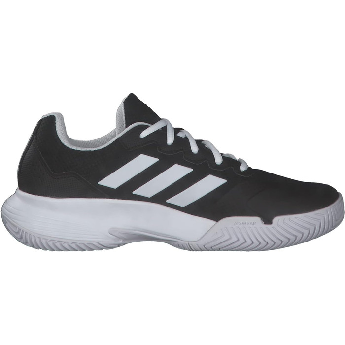 Жіночі тенісні кросівки Adidas Gamecourt 2w, 38 EU, чорний/білий