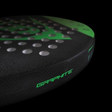 Падел ракетка DUNLOP Boost, універсальний розмір, чорна/зелена