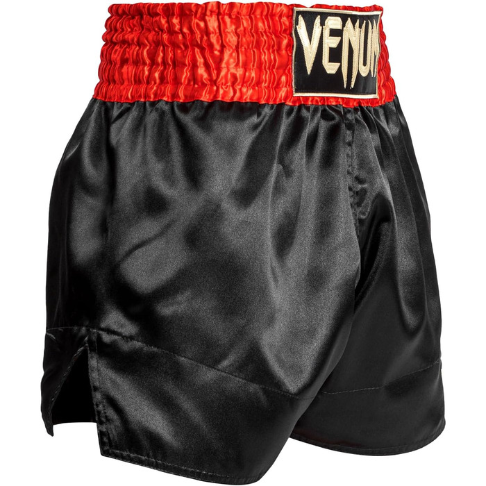 Шорти для тайського боксу Venum Classic Muay Thai (Червоний/Чорний/Золотий, S Slim)