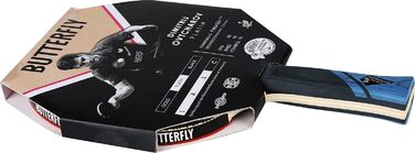 Настільна ракетка Butterfly® Dimitrij Ovtcharov Platin з EVA-технологією, ITTF сертифікований наклад Pan Asia 1,7 мм, для досвідчених гравців
