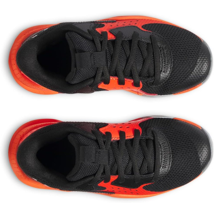 Баскетбольне взуття Under Armour Jet '23 для дітей (31 EU) - чорний, Ares, червоний, сірий