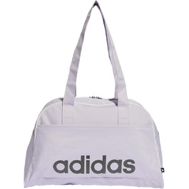 Сумка для боулінгу adidas Linear Essentials жіноча, сріблясто-чорна, універсальний розмір