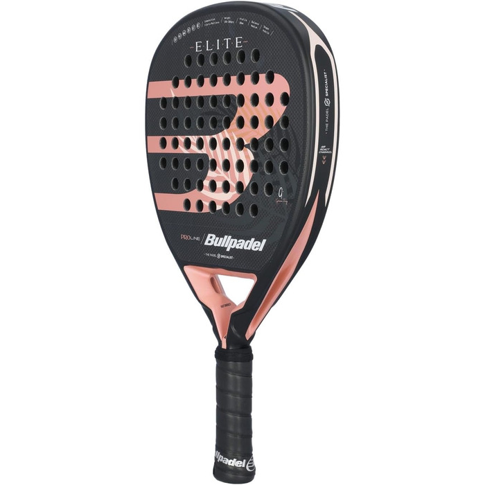 Падельна ракетка Bullpadel Elite W 24, чорна-біла, для жінок
