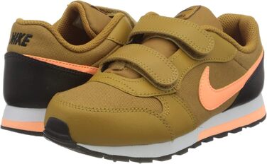 Дитячі кросівки Nike MD Runner 2 для хлопчиків, розмір 29.5 EU, кольори: пшеничний, помаранчевий, чорний, білий