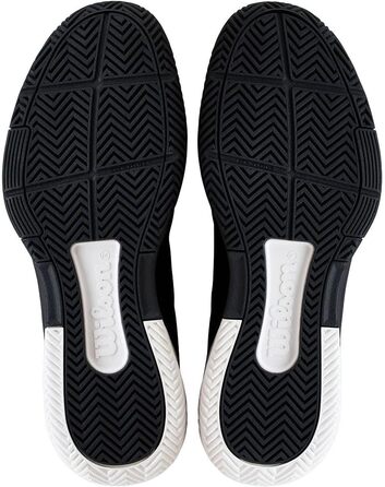 Тенісні кросівки Wilson Courtglide для чоловіків, чорно-білі, 46 EU