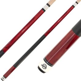 Професійний більярдний кий Hardy Pool Uni Serie, 2-секційний, 147 см, з ручкою з екошкіри, 12,5 мм багатошаровий наконечник, швидкознімний сталевий замок, червоний, синій, сірий, чорний