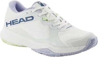 Жіноче взуття для падел-тенісу HEAD Motion Team Padel 274644 Bkaq, чорний колір, розмір 40 EU, білий, лавандовий