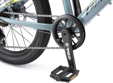 Дитячий гірський велосипед BIKESTAR 20 дюймів, алюмінієвий, 7-ступінчаста Shimano, дискові гальма, амортизаційна вилка, для дітей 6-9 років