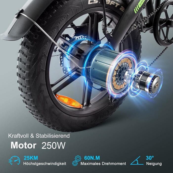 Електровелосипед KAISDA K2M 20
