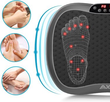 Віброплатформа для тренувань AXV, Mini-Fitness, Лімфодренаж для схуднення та тонусу, Домашній спортзал