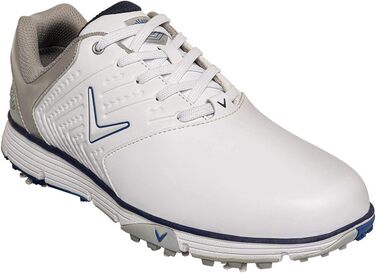 Гольф черевики чоловічі Callaway Chev Mulligan S Waterproof White Navy 44.5 EU