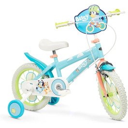 Дитячий велосипед TOIMSA Bluey 14 дюймів, унісекс, для дітей 4-6 років, різнокольоровий