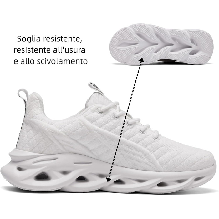 Жіночі кросівки для бігу та фітнесу Adidas (37 EU, білі) - дихаючі, легкі для спорту та прогулянок