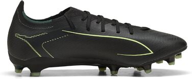 Футбольні бутси PUMA Ultra 6 Match FG/AG 43 EU - Чорний/Зелений (для поля та штучного покриття)