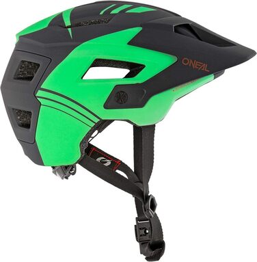 Шолом велосипедний O'NEAL Defender Nova All Mountain MTB, чорний/бірюзовий, розмір L/XL (58-61 см), 2020