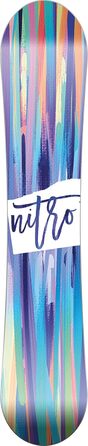Жіноча сноуборд-дошка Nitro Lectra Brush BRD'24 138 см, мультиколор