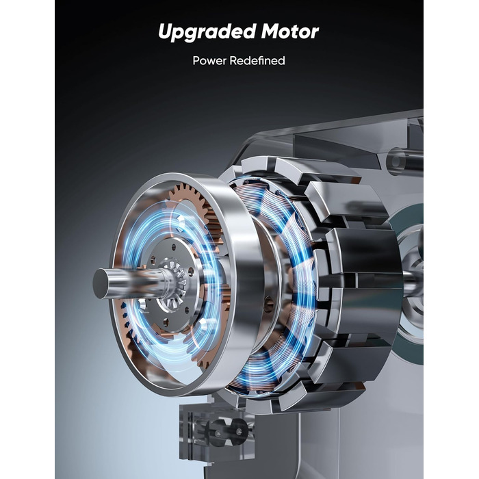 Еліптичний тренажер під стіл, тихий, моторний тренажер для ніг з інтелектуальним пультом керування, 12 швидкостей, ручні програми, Auto/3 автоматичні програми, LCD-дисплей