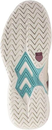 Жіноче кросівки K-Swiss Tura Team для падел-тенісу, 41 EU, білий, лілак, пастельно-бірюзовий