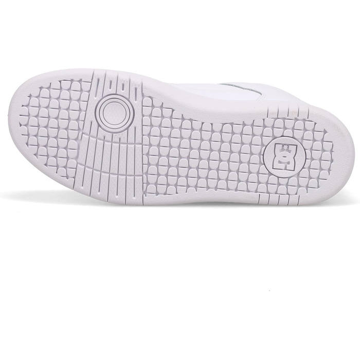 Кросівки DC Shoes Manteca 4 Mid для жінок, білий/сріблястий, 37.5 EU