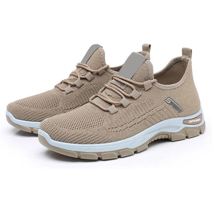 Чоловічі кросівки для активного відпочинку та занять спортом (Khaki, 43 EU) - зручні, дихаючі, з плоскою підошвою