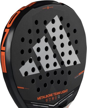 Ракетка для падел Adidas Metalbone Team Light 2026 (466г) - чорна, повна поверхня