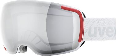 Лижна маска Uvex Unisex Big 40 LM, універсальний розмір, біла матова