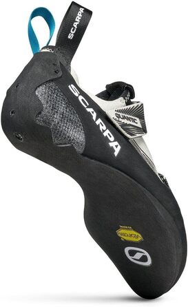 Кріпичі Scarpa Quantic для скелелазіння та боулдерингу, жіночі, 37.5 EU, сірий/чорний