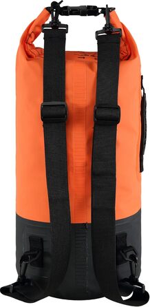 Водонепроникний мішок Cressi Unisex Premium 20LT (20 л, чорний/оранжевий, двоколірний)