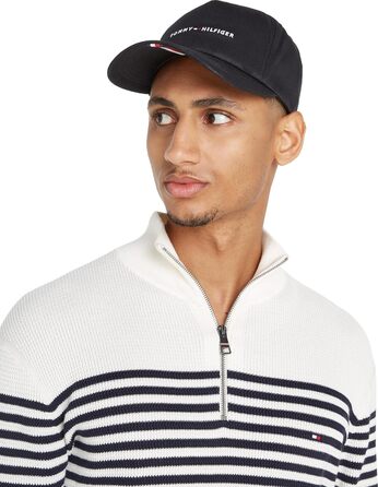 Чоловічий ремінь Tommy Hilfiger, універсальний розмір, синій (чорний)