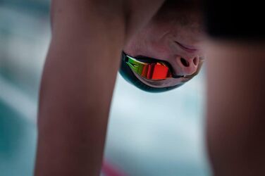 Окуляри для плавання Speedo Fastskin Hyper Elite для дорослих, дзеркальні, унісекс, чорний/сірий/золотий