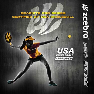 Ракетка для піклболу Graphit: Легка ракетка з карбону та поліпропілену в комплекті з чохлом з неопрену