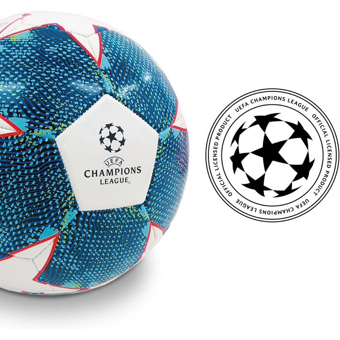 Футбольний м'яч Mondo Toys CHAMPIONS LEAGUE, розмір 5, офіційний, зшитий, 300 г