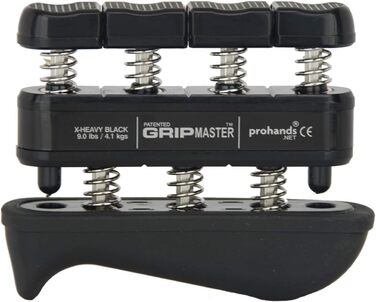 Тренажер для рук та пальців Gripmaster Medical X-Heavy, чорний, 4,1 кг