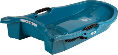 Санки дитячі STIGA Pacer Bio з гальмом, біопластик, Mono Aqua