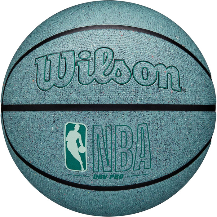 Баскетбольний м'яч Wilson NBA DRV Series для залу та вулиці, м'ята, розмір 7