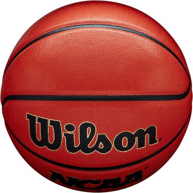 Баскетбольний м'яч Wilson NCAA Legend розмір 5, помаранчево-чорний, універсальний