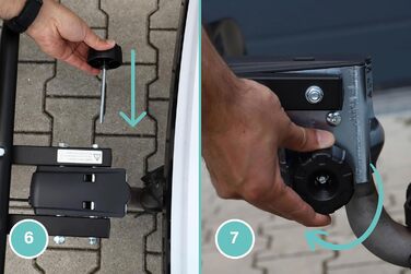 Велосипедний фаркоп FISCHER Proline Evo 2 - фаркоп для велосипедів, тримач для авто, чорний SmartLine