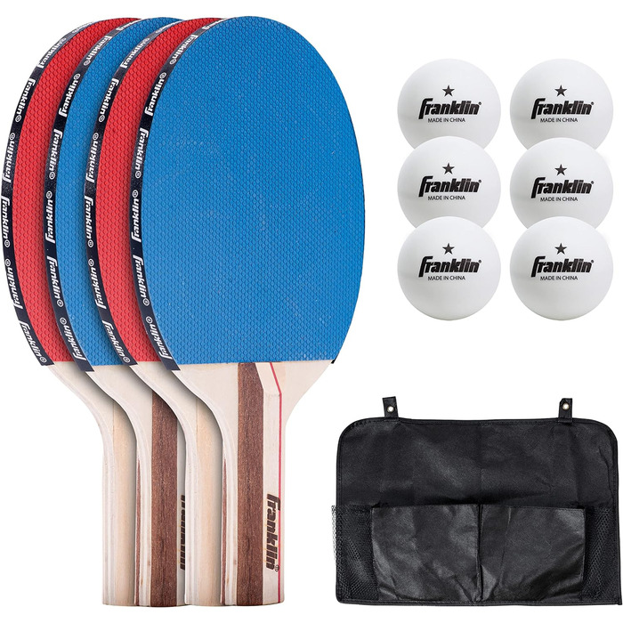 Набір для настільного тенісу Franklin Sports – 2 або 4 гравці – повний стартовий набір