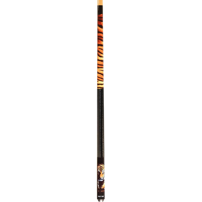 Більярдний кий Winsport Animal Collection Night Tiger з клейоним наконечником 12мм, клен, PU-шкіра