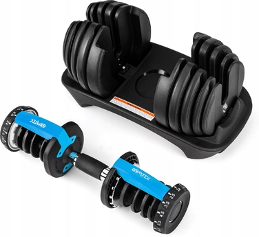 Регульовані гумовані гантелі Gymtek 1 x 24 кг