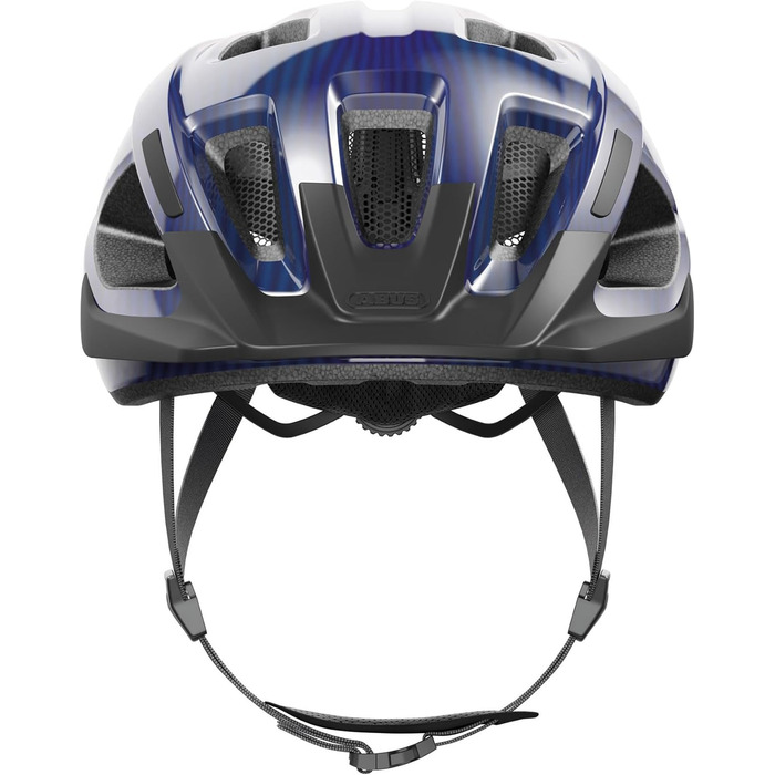 ABUS Stadthelm Aduro 3.0 – спортивний шолом для міста та туризму, розмір L (58-62 см), фіолетовий, стильний дизайн, для їзди на велосипеді та верхової їзди
