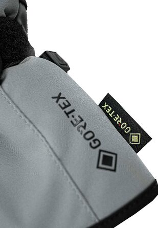 Унісекс лижні рукавички Reusch Morris Gore-Tex, водонепроникні, дихаючі, теплі, чоловічі, розмір 10.5, сірі-чорні