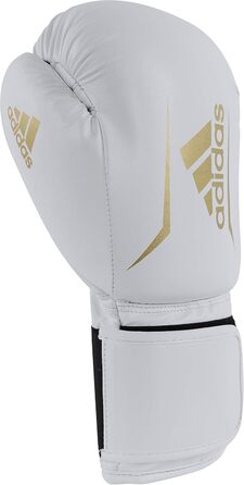 Боксерські рукавички Adidas Speed 50, чорні/золоті, 4oz