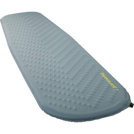 Therm-a-Rest Trail Lite килимок для кемпінгу та подорожей, самонадувний, 50.8 x 183.9 см, Winglock-Ventil, Trooper, сірий, Regular
