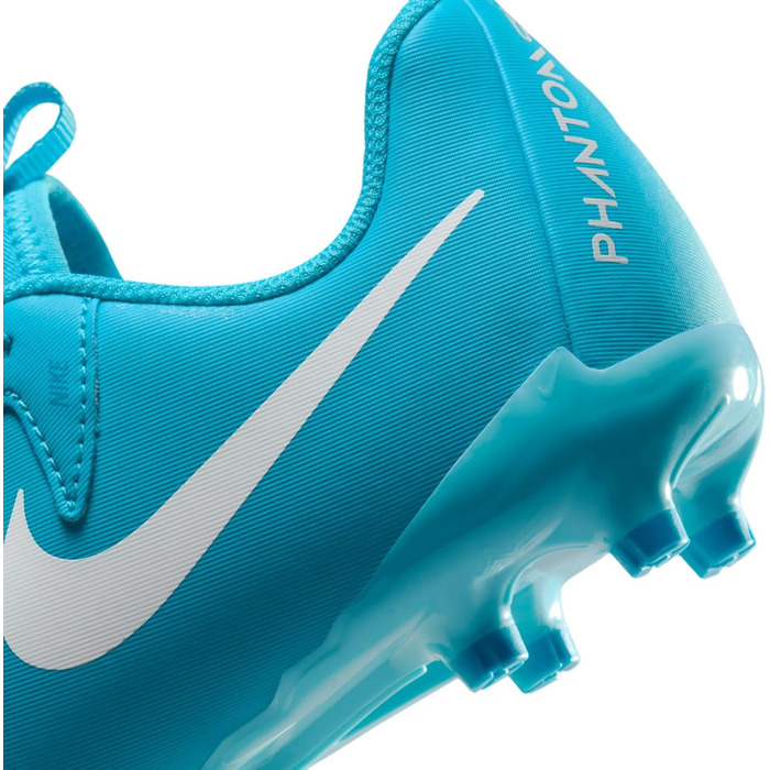 Дитячі футбольні бутси Nike Phantom Gx II Academy Fg/Mg, Blue Fury/White, розмір 37.5